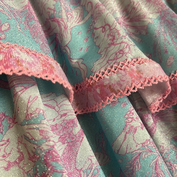 LOVESHACKFANCY X HURLEY Tiered Mini Skirt - Picture 9 of 14